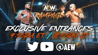 AEW Exclusive: Andrade El Idolo and Rey Fenix Entrances | AEW Rampage, 6/24/22