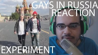 REACTION TO GAYS IN RUSSIA SOCIAL EXPERIMENT (MY REACTION) - Избиение гомосексуалистов в России