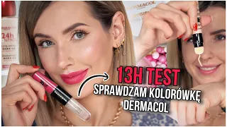 Cały Makijaż marką którą IGNOROWAŁAM- Dermacol😬-13h test trwałości