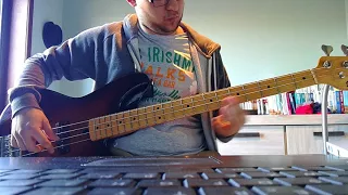 the black eyed peas -  let's get it started bass cover with tabs