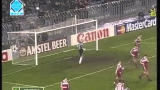 1999 November 3 Sparta Prague Czech Republic 5 Spartak Moscow Russia 2 Champions League