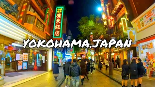 YOKOHAMA JAPAN WALK②【4K HDR】