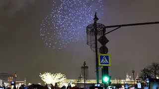 Happy New Year 2022 from Moscow Russia