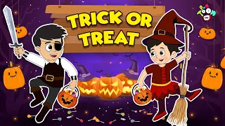 Trick or treat | Happy Halloween | Animated Stories | English Cartoon | Moral Stories | PunToon Kids