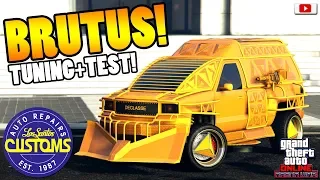 😍🛠Heftiger Tuner Van BRUTUS Tuning+Test!😍🛠[GTA 5 Online Arena War Update DLC]