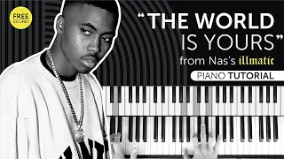 "The World is Yours" by Nas - piano tutorial + free score!