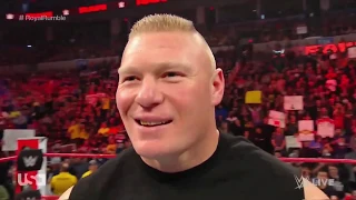 Brock Lesnar & Braun Strowman & Finn Balor | WWE RAW 21st Jan 2019