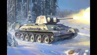 Dokument ze série 2.světová válka - sovětské tanky - T34- CZ