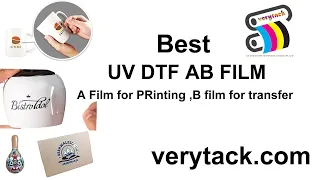 The UV DTF Printing process---Best UV DECAL MEDIA/UV DTF AB FILM