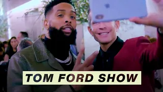 Behind the Scenes with Odell Beckham Jr. at the Tom Ford Fashion Show