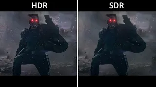 Guardians of the Galaxy HDR vs SDR Comparison (HDR version)