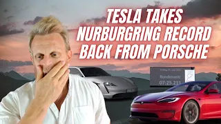 Tesla Model S Shatters Nurburgring Record, Beats Porsche Taycan Turbo S