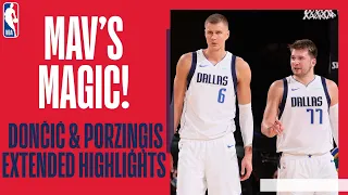 KRISTAPS PORZINGIS and LUKA DONCIC go OFF AGAIN! 💥 | HIGHLIGHTS from combined 56 points in OT win 👏