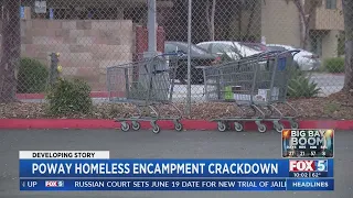 Poway Homeless Encampment Crackdown