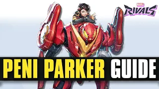 Marvel Rivals - Peni Parker Guide | Real Matches, Skills, Abilities, Tips