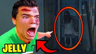 7 YouTubers Who CAUGHT GHOSTS ON LIVE!  (Jelly, PrestonPlayz, DanTDM)