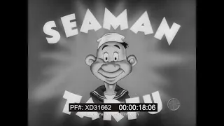 " PRIVATE SNAFU PRESENTS SEAMAN TARFU IN THE NAVY "  1946 U.S. NAVY CARTOON   XD31662