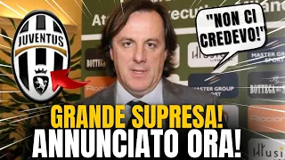 FUORI ORA! HA PRESO TUTTI DI SORPRESA! ULTIME NOTIZIE JUVENTUS