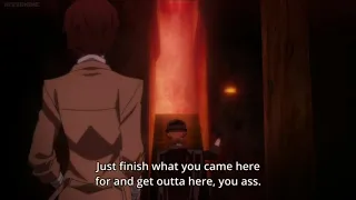 Bungou Stray Dog. Dazai & Chuuya funny moment. Sub vs Dub