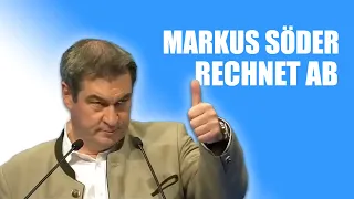 Markus Söder rechnet ab (YouTube-Kacke)