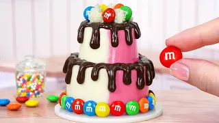 🍦 Miniature Pink and White Chocolate Cake Decorating 🍫 Perfect 1000+ Miniature Ideas Chocolate Cake