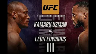 UFC 286: Edwards vs. Usman 3 LIVE WATCH PARTY !! REACTION !