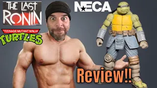 NECA TMNT Shirtless (unarmored) LAST RONIN figure REVIEW!!!