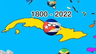 História Cuba (animação Contryballs) 1800 - 2022