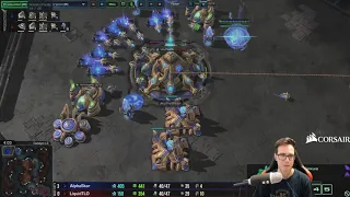 DeepMind Showmatch: AlphaStar vs TLO - Game 4