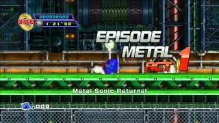 Sonic The Hedgehog 4 Episode 2 'Episode Metal' Walkthrough Part 1 [720p HD]