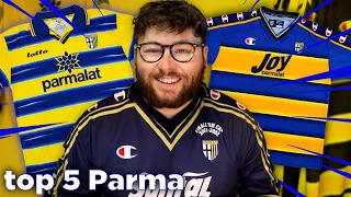 TOP 5 PARMA CALCIO SHIRTS OF ALL TIME!