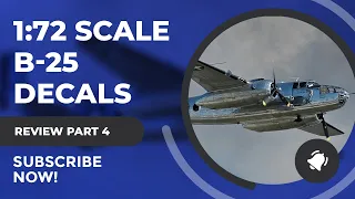 Review Lifelike Decals 1/72 B-25 Pt 4