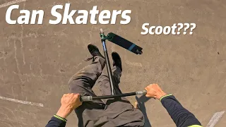 Can Skaters Ride Scooters???