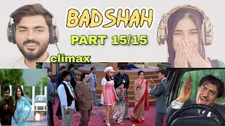 Baadshah : P#15 climax |  Shah Rukh Khan |Amrish Puri| Pakistani Reaction