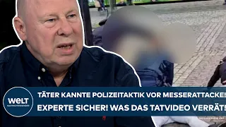 MANNHEIM: Täter kannte Polizeitaktik vor Messerangriff! Experte sicher! Was das Tat-Video enthüllt