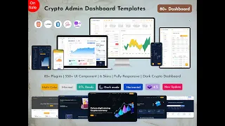 Crypto - Responsive Admin Dashboard Template