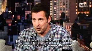 Adam Sandler on David Letterman || Interview || (ita sub)