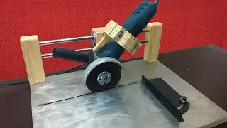 Angle Grinder Sliding Cutting Jig // Kızaklı Avuç Taşlama Standı