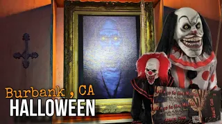 Halloween in Burbank | Haunted Houses | House Decor Displays 2023 #halloween