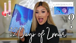 NEW!! LUNAR BEAUTY 12 DAYS OF LUNAR ADVENT CALENDAR *UNBOXING AND REVIEW* Alma Rivera Beauty