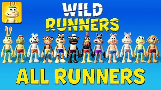 Wild Runners All Runners Gameplay | 12 Runners Unlocked