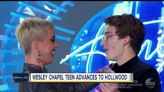 Wesley Chapel teen heads to 'Hollywood' after wowing the American Idol judges