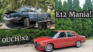 I Bought a Totaled BMW E12 to Make Mine Better | Also Is my Drivetrain Actually a Euro M90?