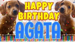 Happy Birthday Agata! ( Funny Talking Dogs ) What Is Free On My Birthday