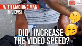 S3E125 Machine man, I increase the video speed? #mexico #mx #asmr #shoeshine #faustoarizmendi