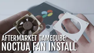 Gamecube Aftermarket Noctua Fan Replacement Install!