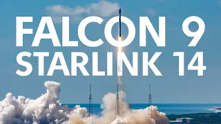 Трансляция пуска Falcon 9 (Starlink 14)