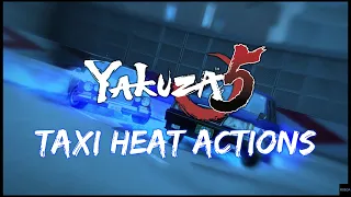 Yakuza 5 - All Taxi Racing Heat Actions
