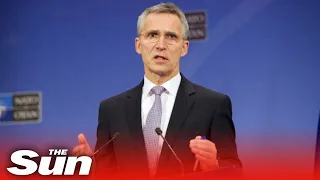 LIVE: NATO Secretary General Jens Stoltenberg gives news conference after meeting foreign ministers