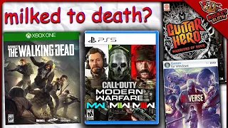 game series that are milked to death...